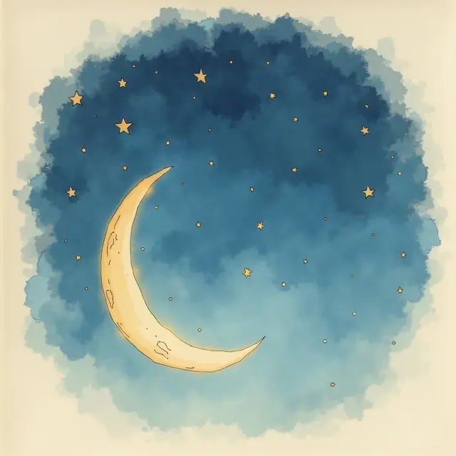 Fase lunar: Luna menguante